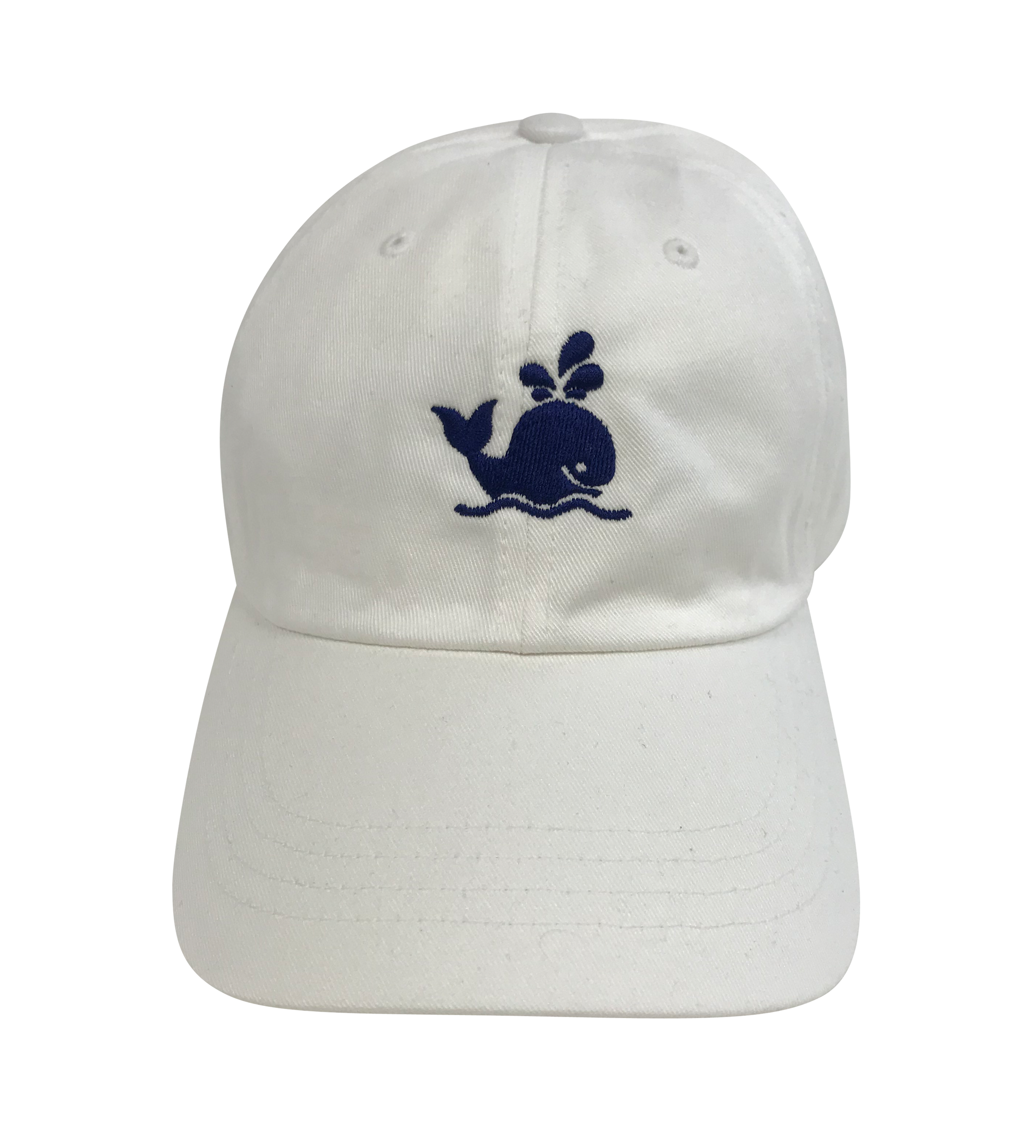 Island Smilin' Spout the Whale Unstructured Hat - White